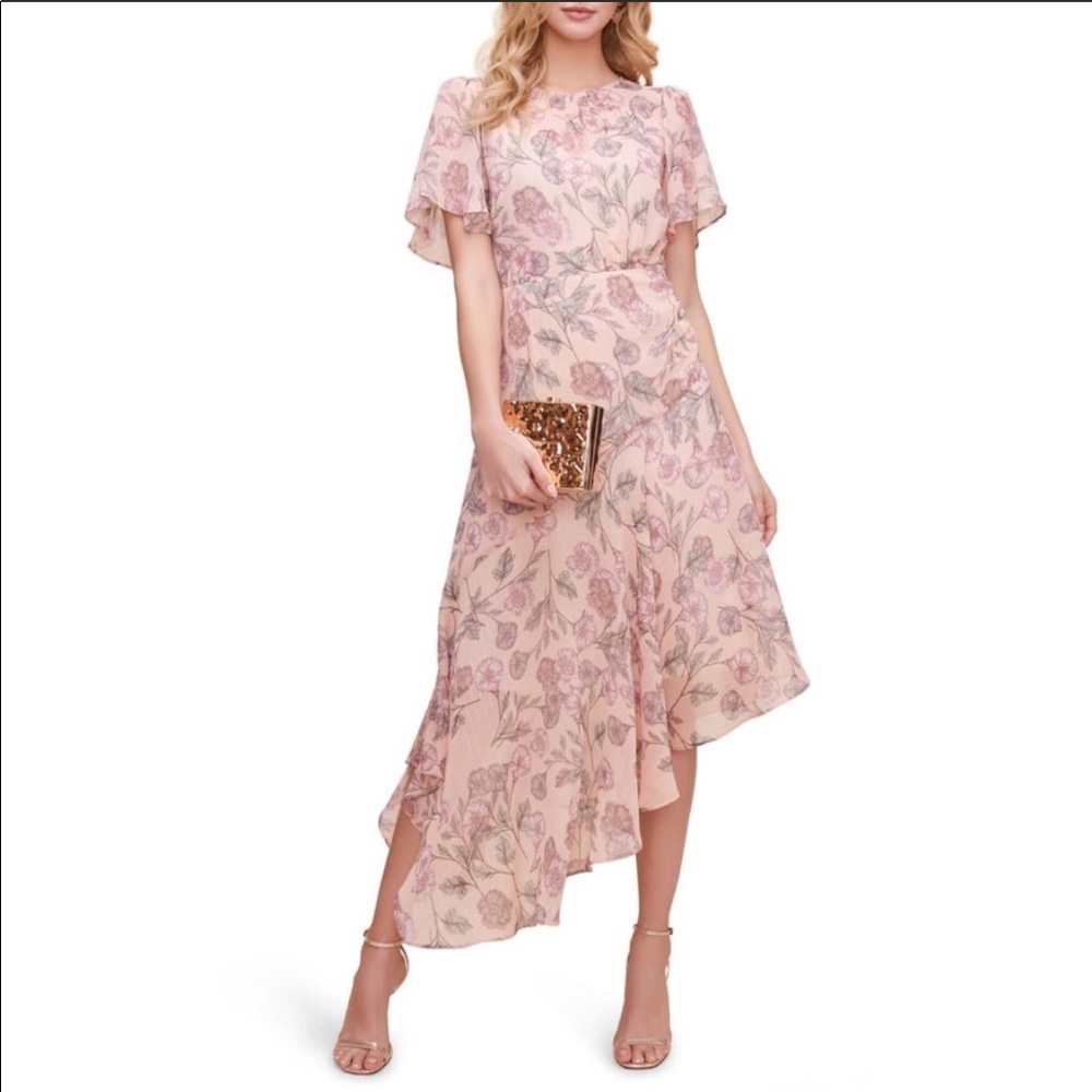 ASTR the label floral print maxi dress SIZE M